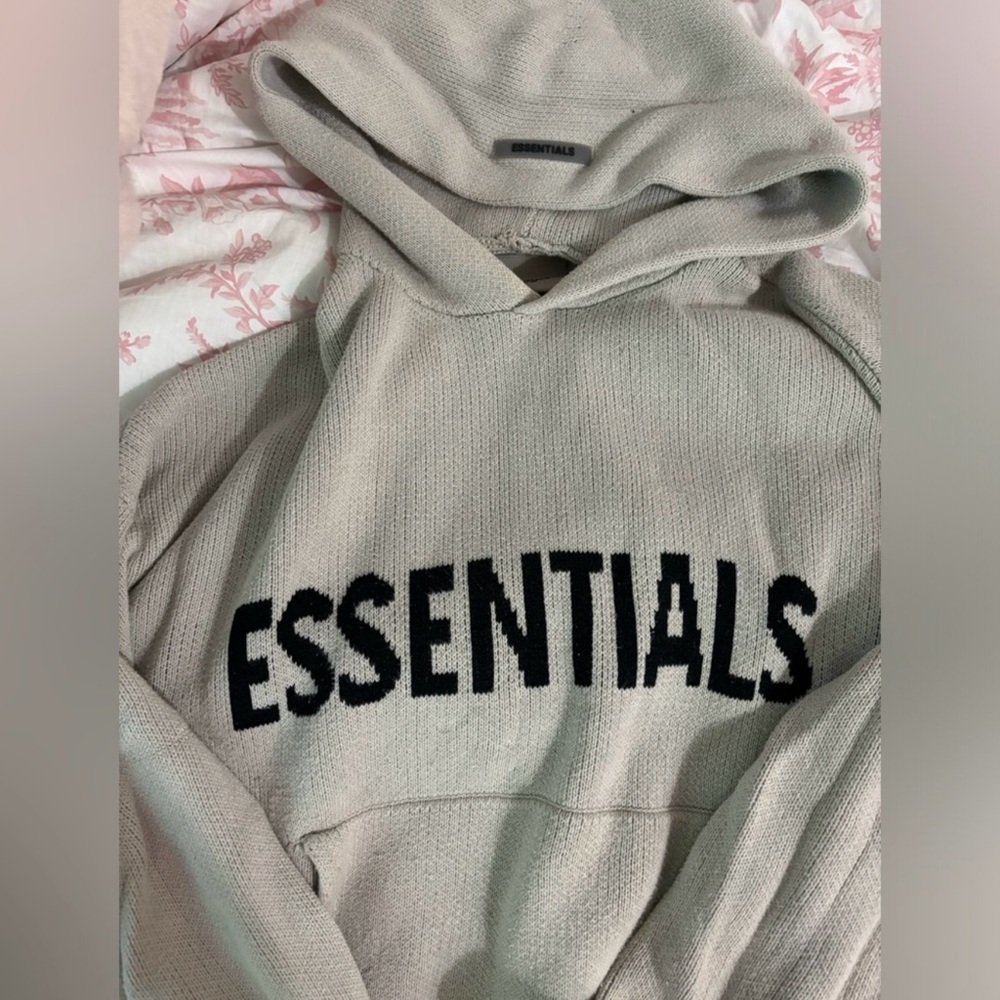 Essentials Knit Hoodie